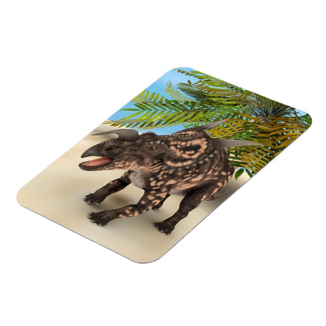 Dinosaurie Einiosaurus Magnet (Vänstra Sidan)