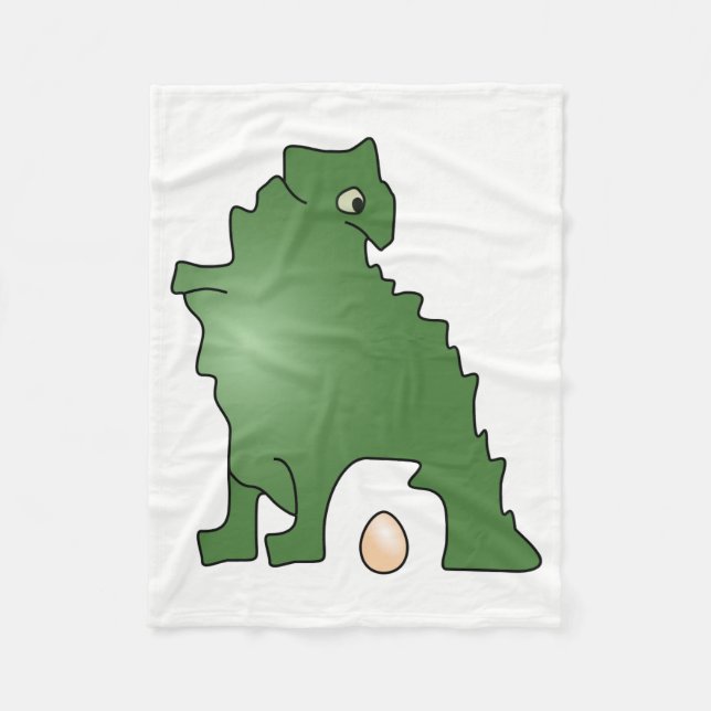 Dinosaurie Fleecefilt (Framsidan)