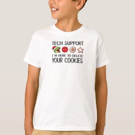 Dinosaurie jul Teknisk support jag är här för att T Shirt