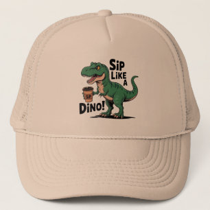 dinosaurie-kaffe keps