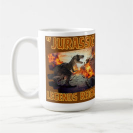 dinosaurie kaffemugg