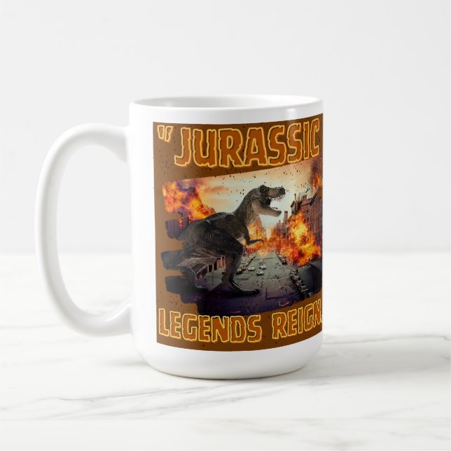dinosaurie kaffemugg (Vänster)