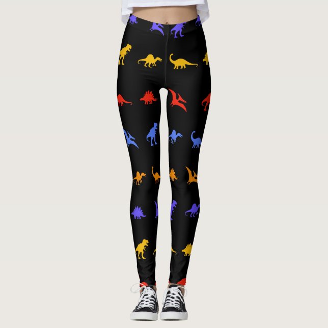 Dinosaurie Leggings (Framsida)