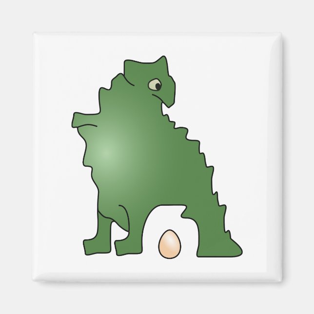 Dinosaurie Magnet (Framsidan)