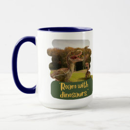 dinosaurie mugg