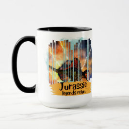 dinosaurie mugg