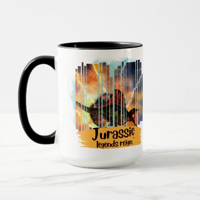 dinosaurie mugg (Vänster)