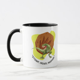 dinosaurie mugg