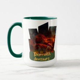 dinosaurie mugg