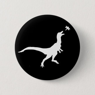 Dinosaurie- och trollsländeknapp knapp