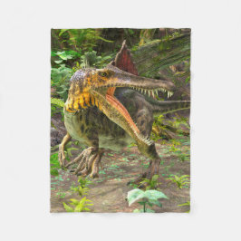 Dinosaurie Spinosaurus Fleecefilt