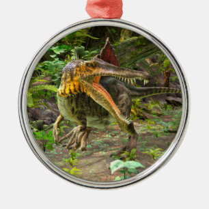 Dinosaurie Spinosaurus Julgransprydnad Metall