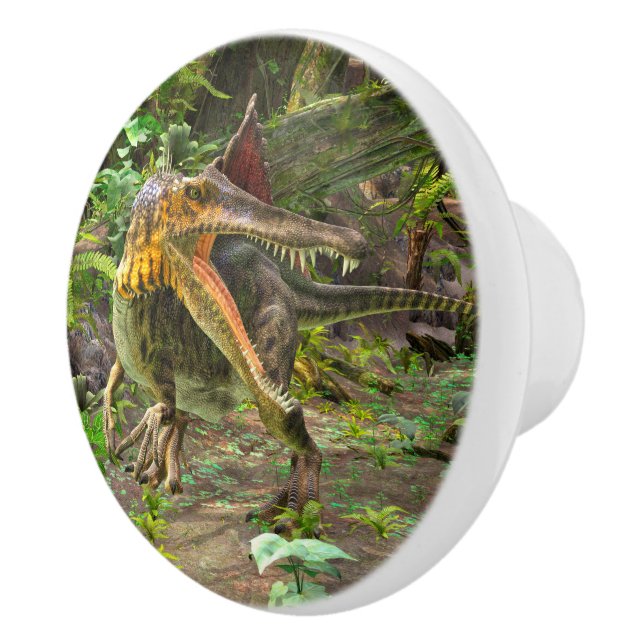 Dinosaurie Spinosaurus Knopp (Höger)