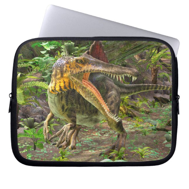 Dinosaurie Spinosaurus Laptop Sleeve (Framsidan)