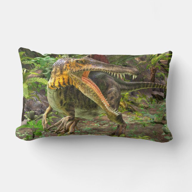 Dinosaurie Spinosaurus Lumbarkudde (Framsida)