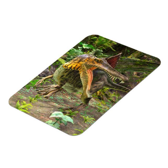 Dinosaurie Spinosaurus Magnet (Vänstra Sidan)