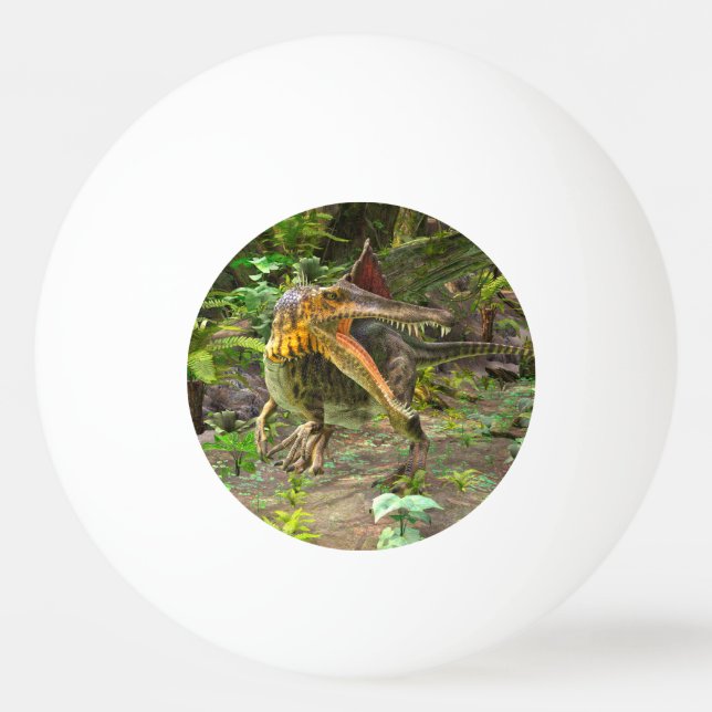 Dinosaurie Spinosaurus Pingisboll (Framsidan)