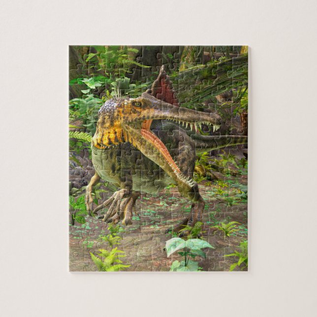 Dinosaurie Spinosaurus Pussel (Vertikal)