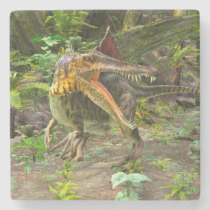 Dinosaurie Spinosaurus Underlägg Sten