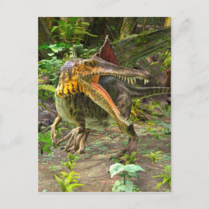 Dinosaurie Spinosaurus Vykort
