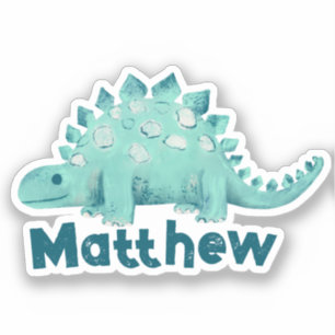 Dinosaurie Stegosaurus Namn Klistermärken