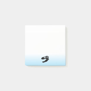 Dinosaurie T. rex Skalle Post-it Block