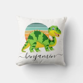Dinosauriebabydusch för Anpassningsbarnas Personli Kudde