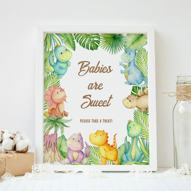 Dinosauriebebisar är söta poster (Skapare uppladdad)