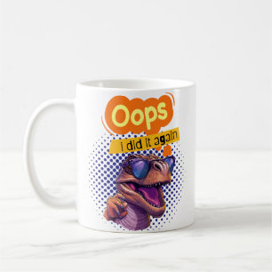 dinosauriecitat kaffemugg