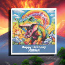 dinosauriefödelsedag, färglös söt