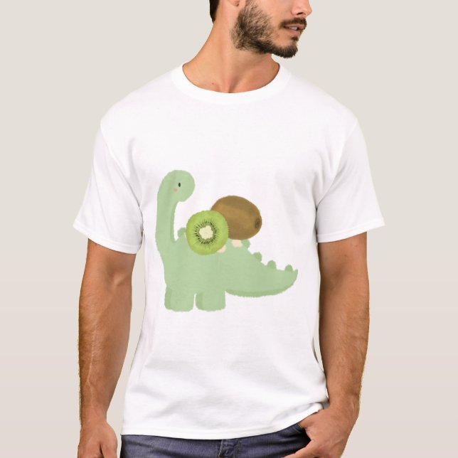 dinosauriefrukt t shirt (Framsida)
