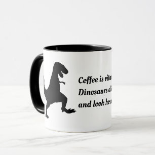 Dinosauriekaffe Mugg