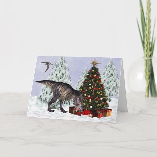 Dinosaurien Helgkort (Framsida)