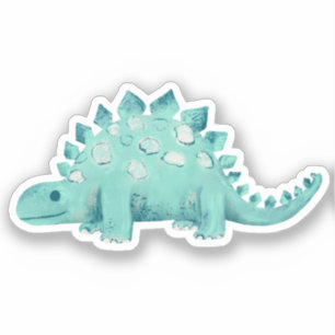 Dinosaurien Stegosaurus Klistermärken