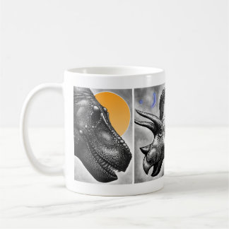 Dinosaurieporträttmugg Kaffemugg