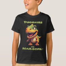 Dinosaurier är RÅ-RÄKTA! T-SHIRT