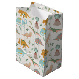 Dinosaurier Barn Handritad Boho Dinosaurie Mönster