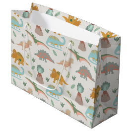 Dinosaurier Barn Handritat Boho Dinosaurie Mönster