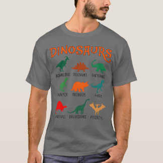 Dinosaurier Djur diverse vintage T Shirt