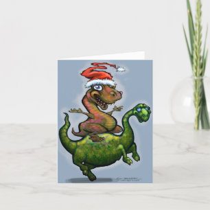 Dinosaurier Helgkort