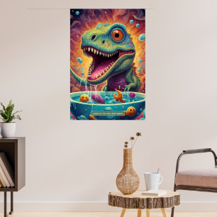 Dinosaurier i rymden: Äventyr Collection Poster