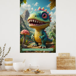 Dinosaurier i rymden: Äventyr Collection Poster