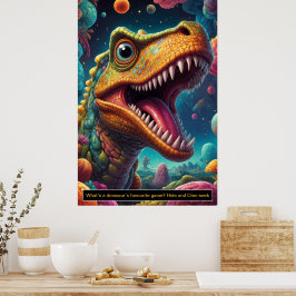 Dinosaurier i rymden: Äventyr Collection Poster