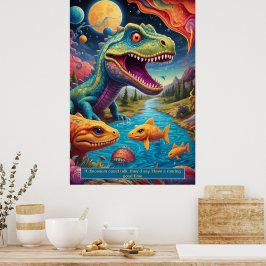 Dinosaurier i rymden: Äventyr Collection Poster