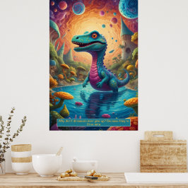 Dinosaurier i rymden: Äventyr Collection Poster