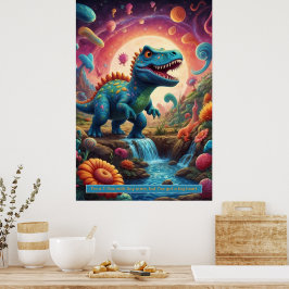 Dinosaurier i rymden: Äventyr Collection Poster