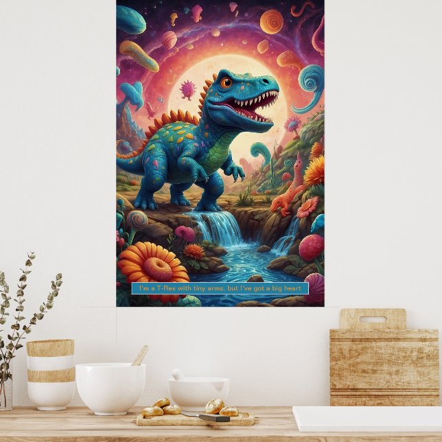 Dinosaurier i rymden: Äventyr Collection Poster (Kök)