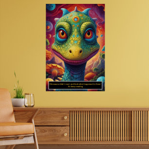 Dinosaurier i rymden: Äventyrs samlingsplanscher Poster