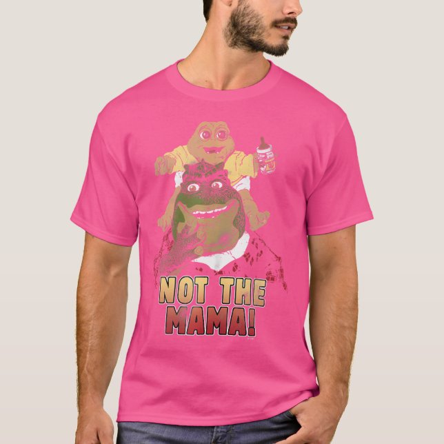 Dinosaurier inte Mamman T Shirt (Framsida)