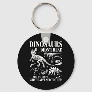 Dinosaurier läste inte Titta vad som hände med Got Nyckelring